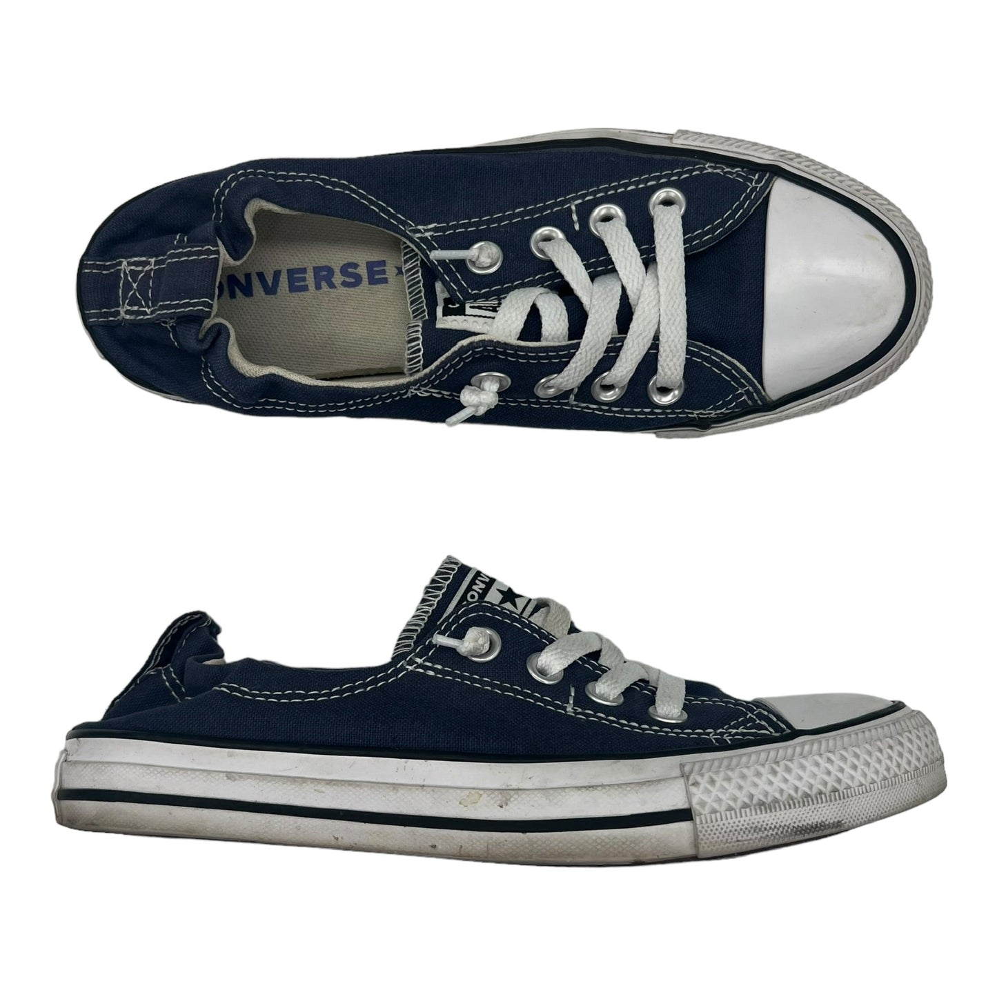 BLUE SHOES SNEAKERS by CONVERSE Size:7.5