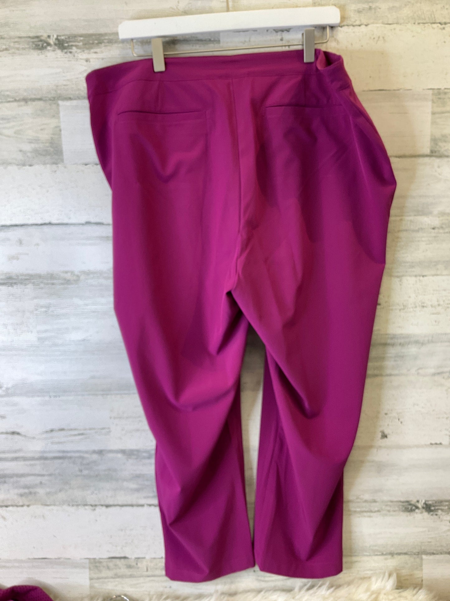 Lounge Set Pants By Chicos In Purple, Size: Xl