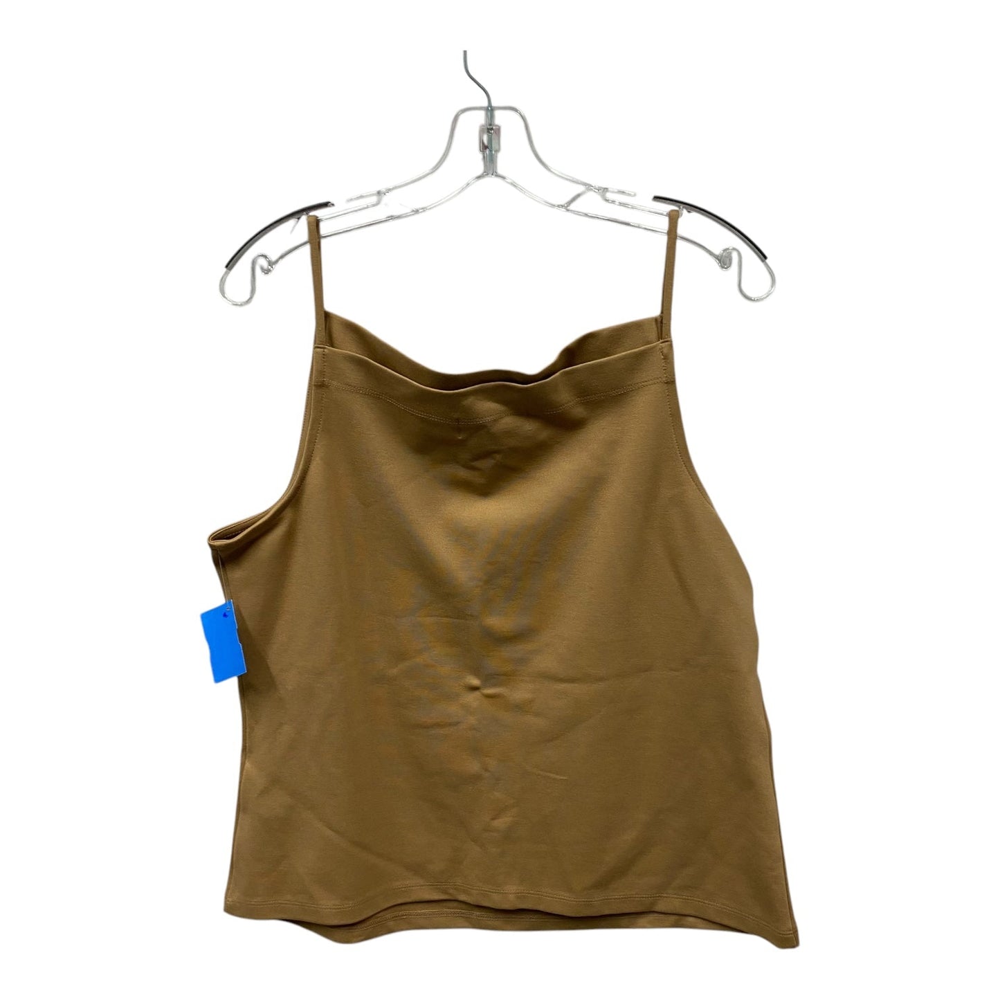 Top Sleeveless By Anthropologie In Tan, Size:Xl