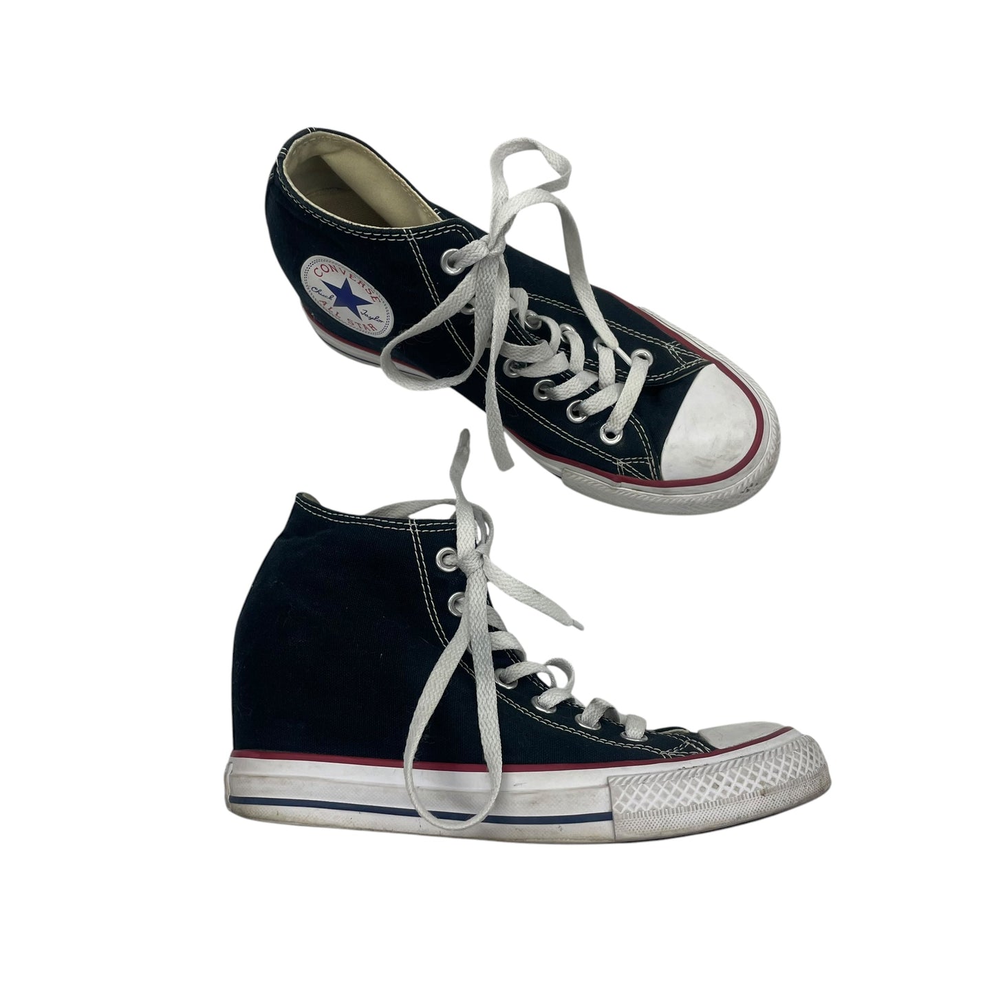 Shoes Sneakers By Converse In Black, Size:8.5