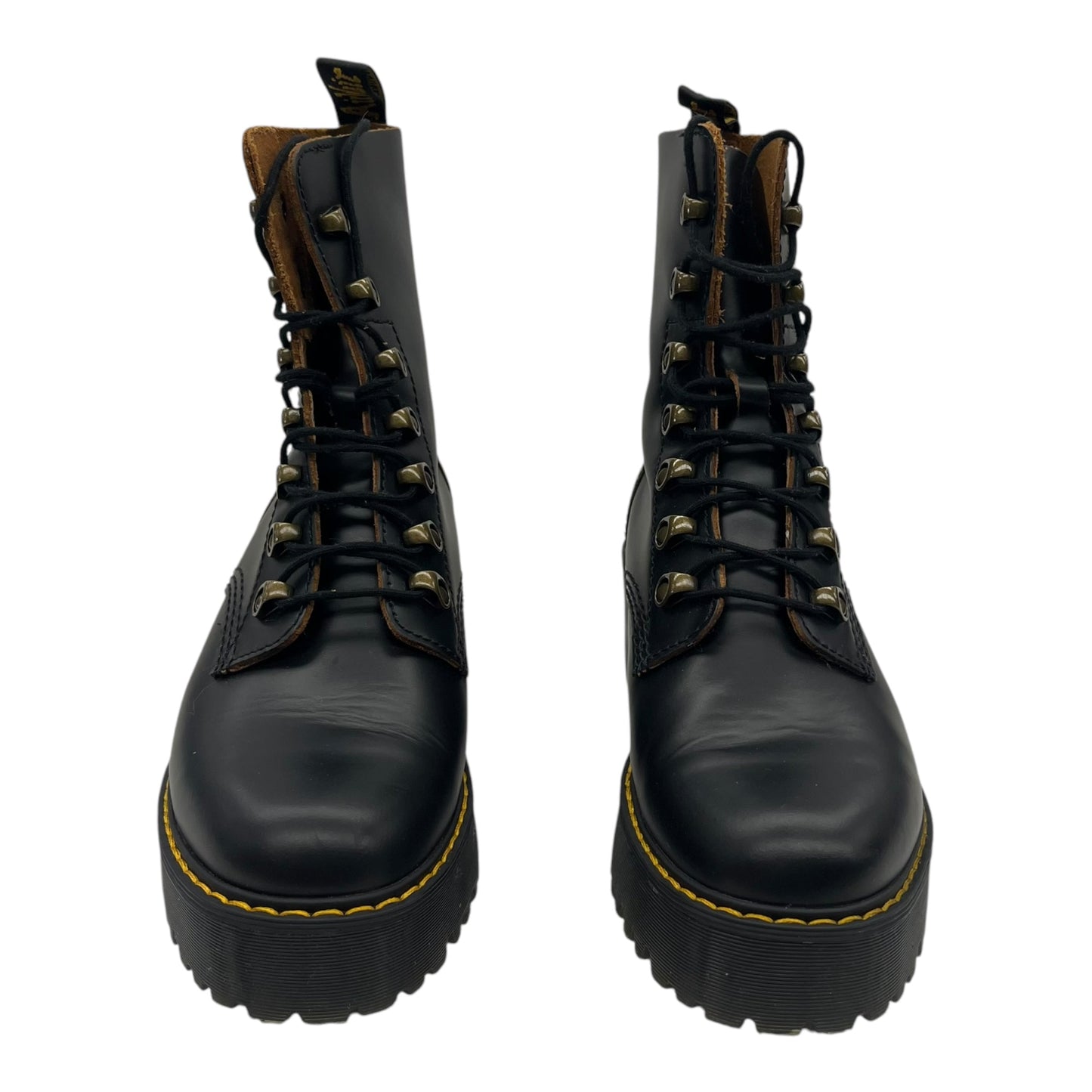 Boots Leather By Dr Martens In Black, Size:8