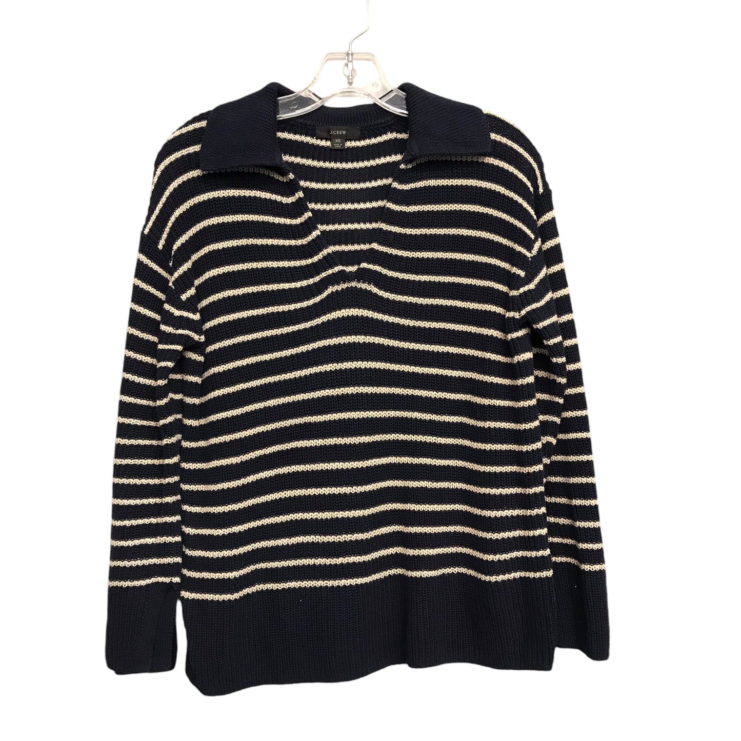 Sweater By J. Crew In Striped Pattern, Size:Xs