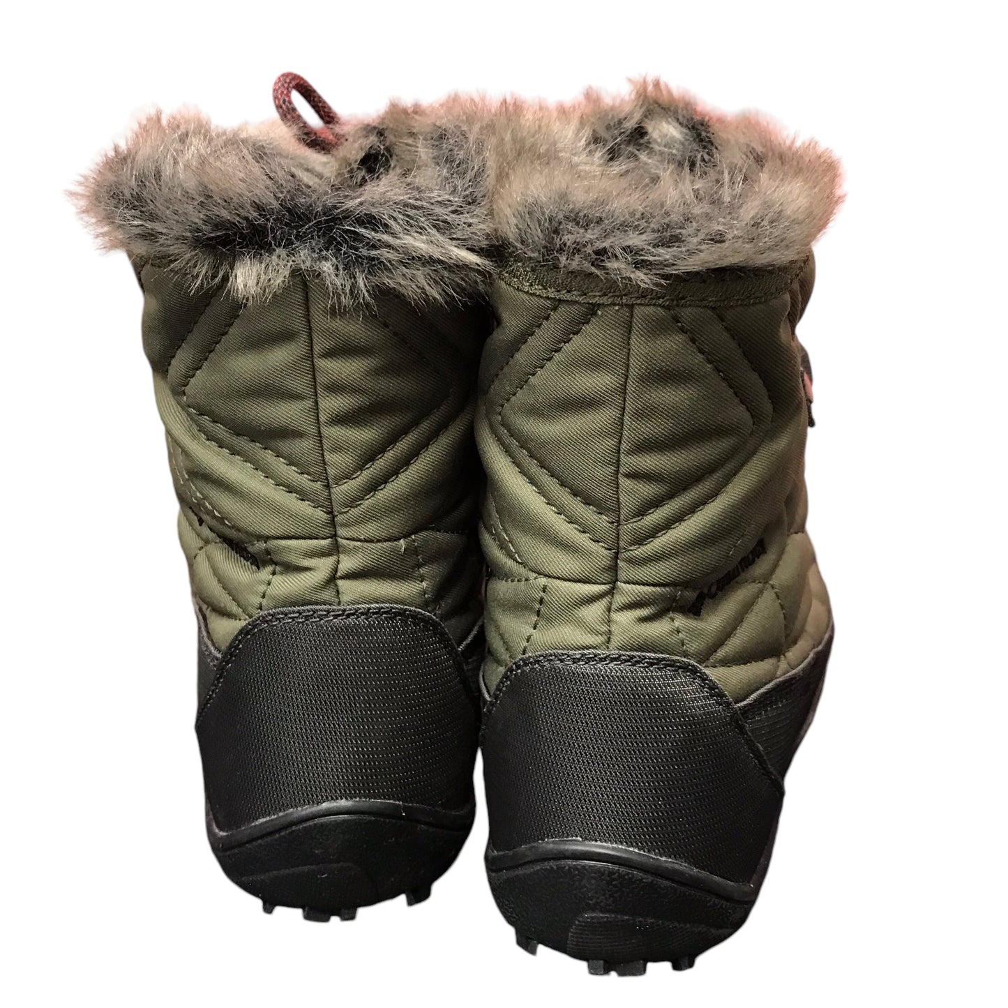 Boots Snow By Columbia In Green, Size:7