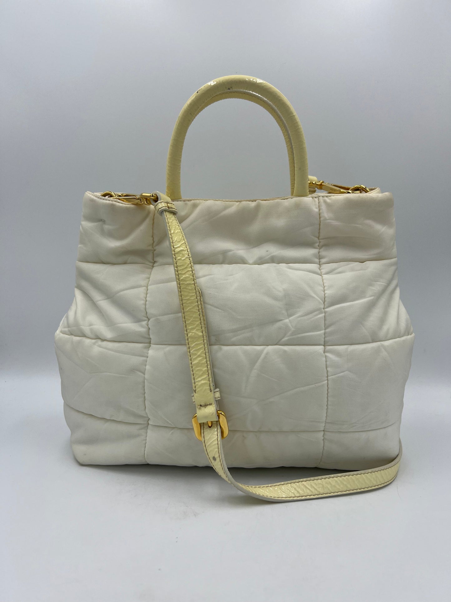 Prada Quilted Puffer Handbag