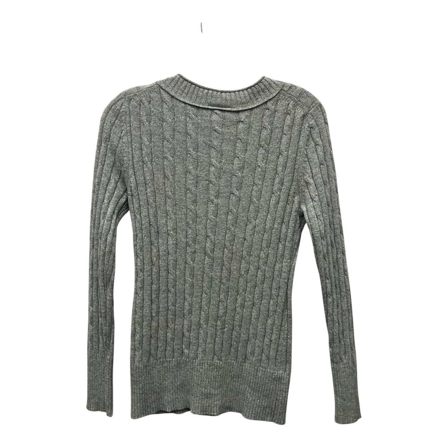 Sweater By Loft In Grey, Size:Xs