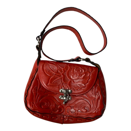 Crossbody Designer By Patricia Nash In Red, Size:Small