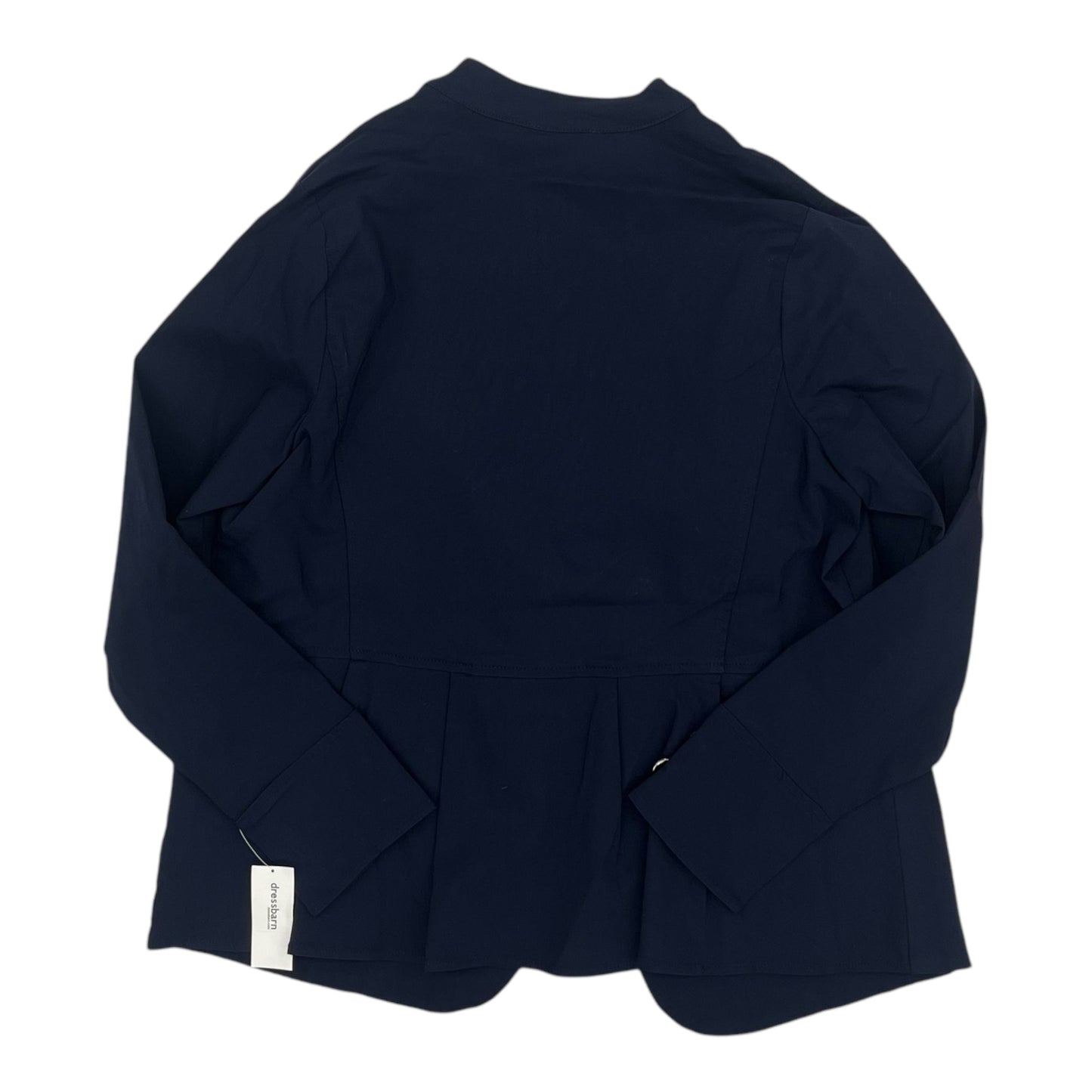 Blazer By Roz And Ali In Navy, Size:1X