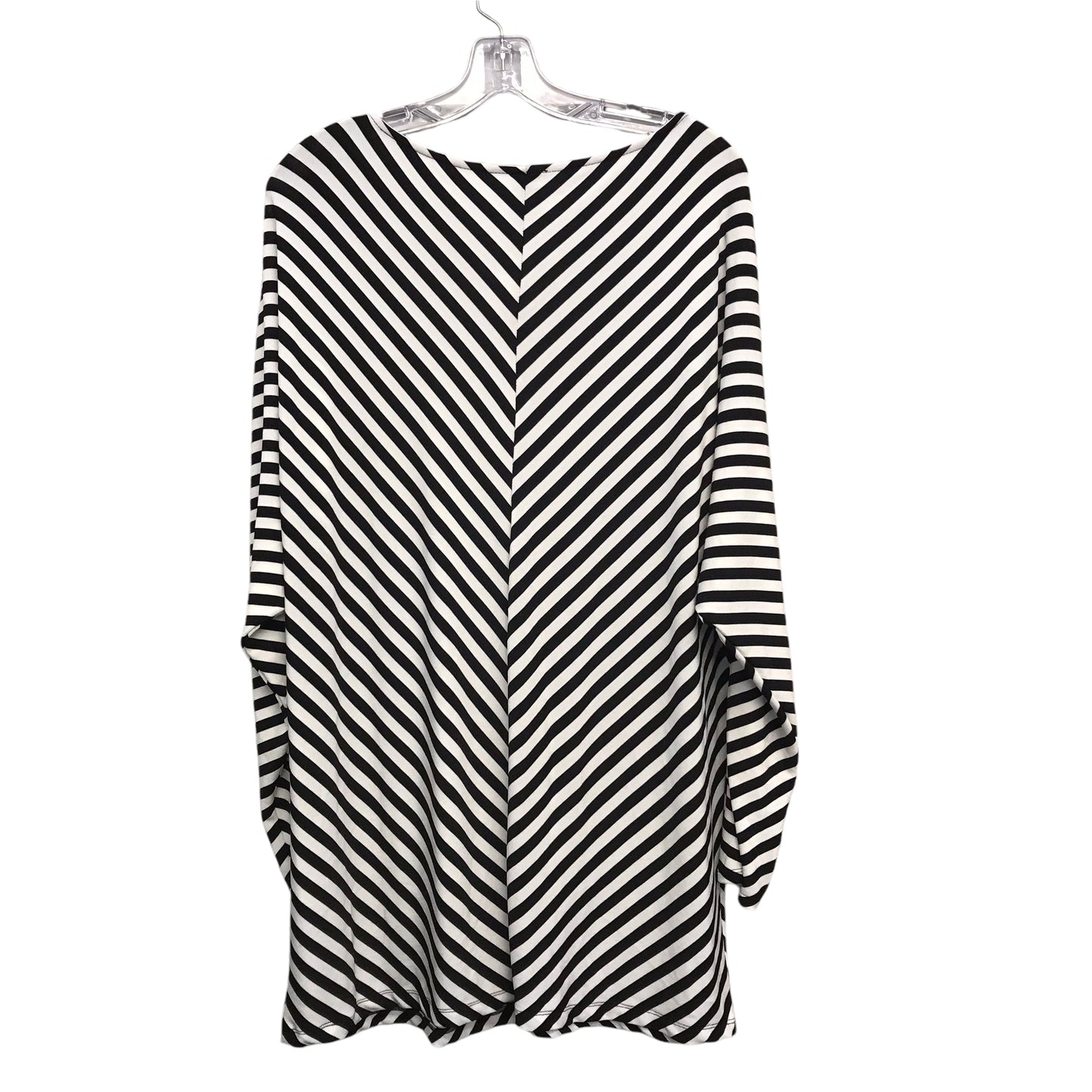 Top Ls By Chicos In Striped Pattern, Size:2X