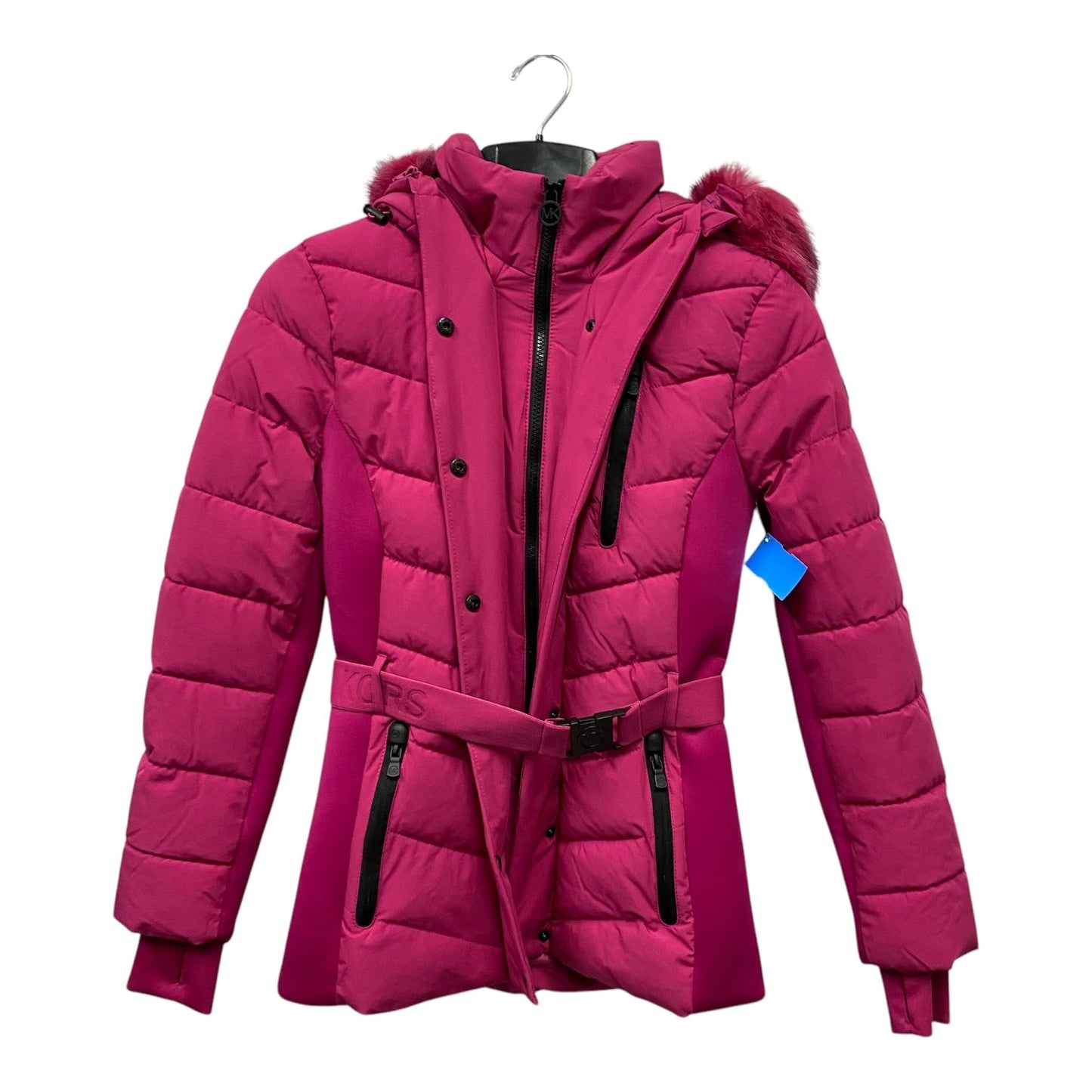 Coat Puffer & Quilted By Michael By Michael Kors In Pink, Size:Xs