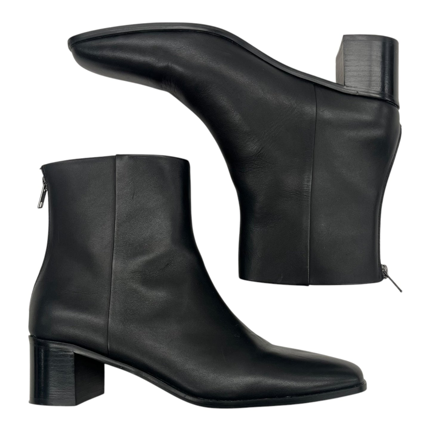 Boots Leather By Madewell In Black, Size:9