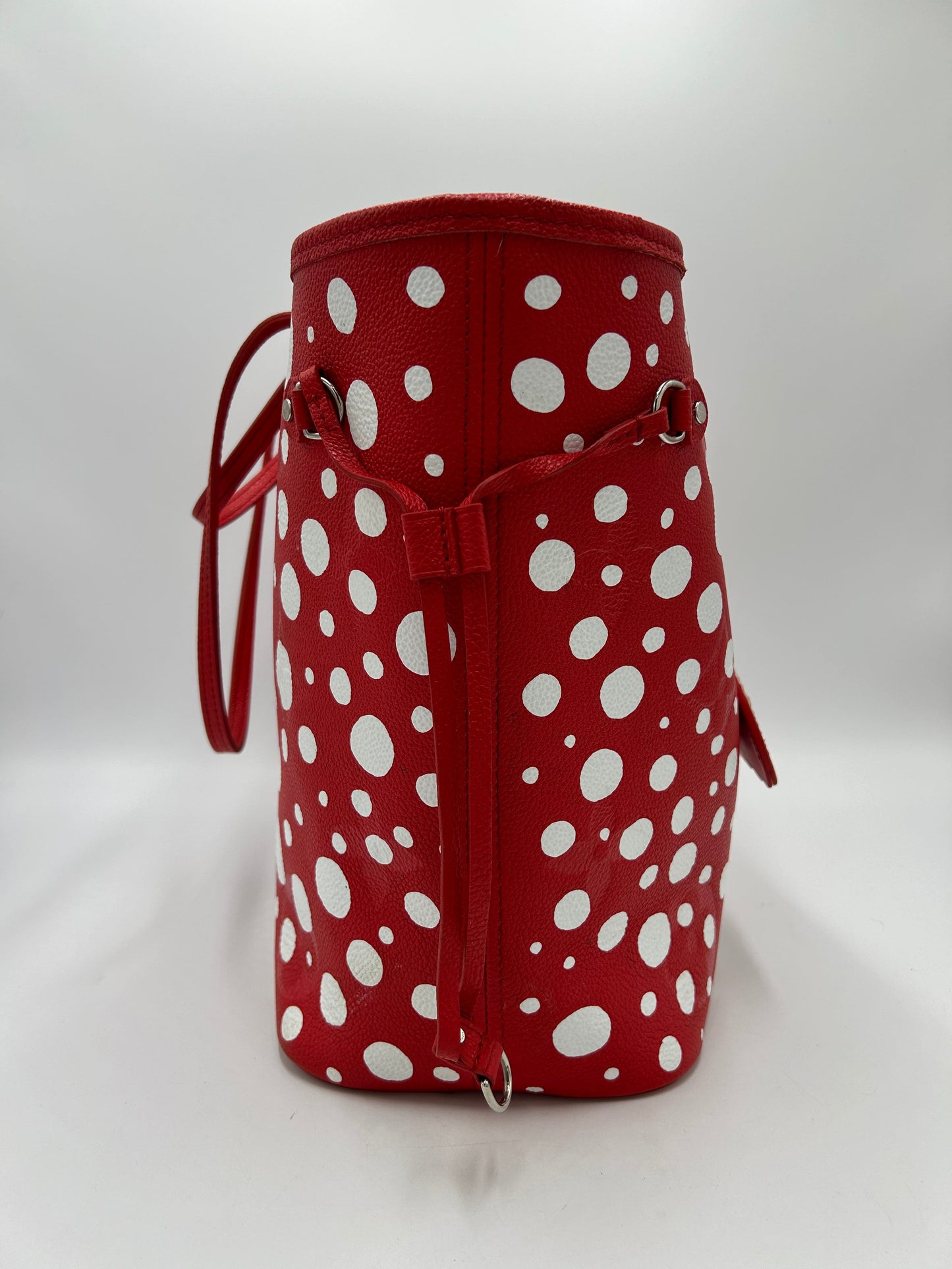 Louis Vuitton x Kusama 2023 Neverfull MM Designer Luxury Tote