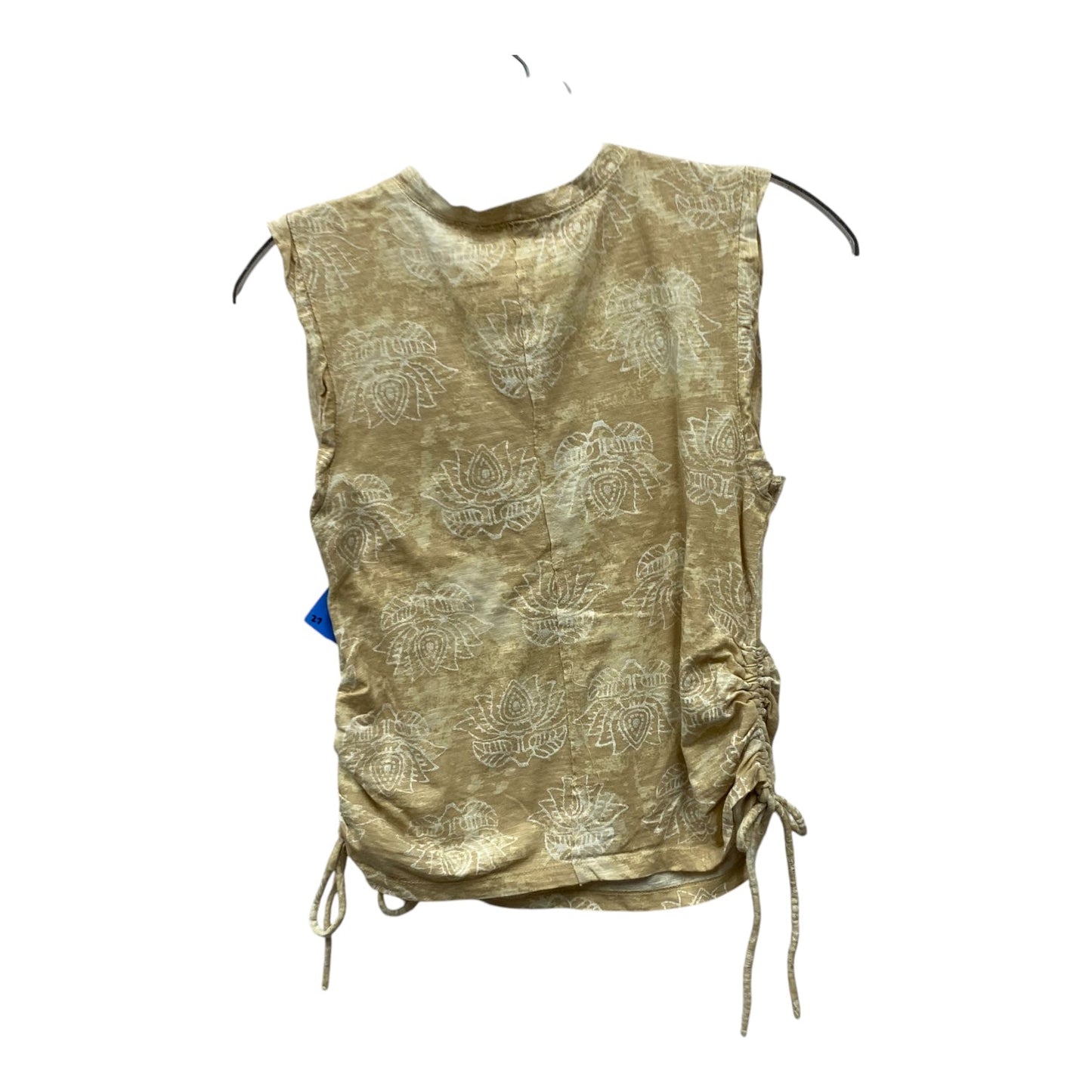 Top Sleeveless By Pilcro In Tan, Size:Xxs