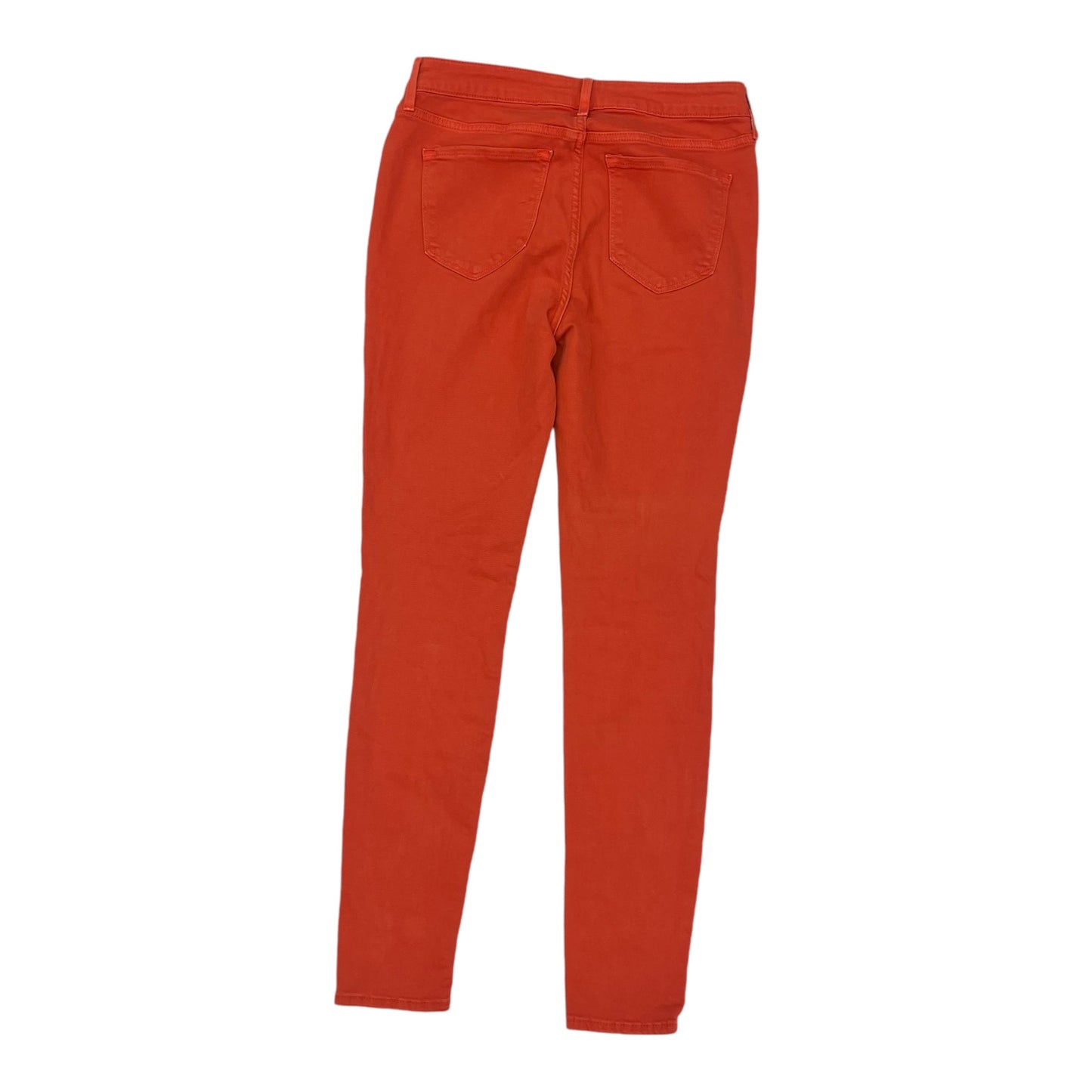 Jeans Skinny By Old Navy In Orange Denim, Size:8