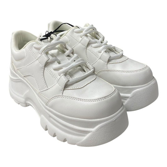 SHOES SNEAKERS by ZARA In WHITE, Size: 6.5