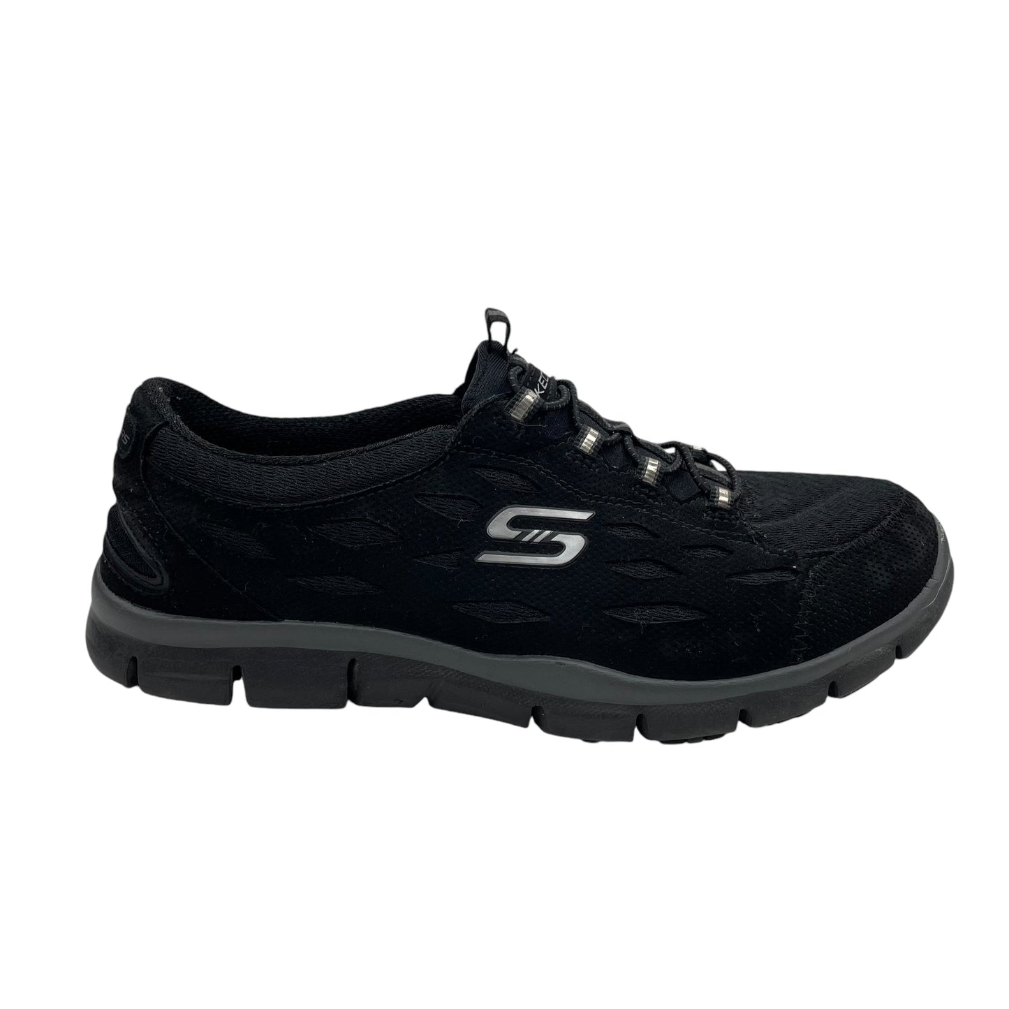 Shoes Sneakers By Skechers In Black, Size:6.5