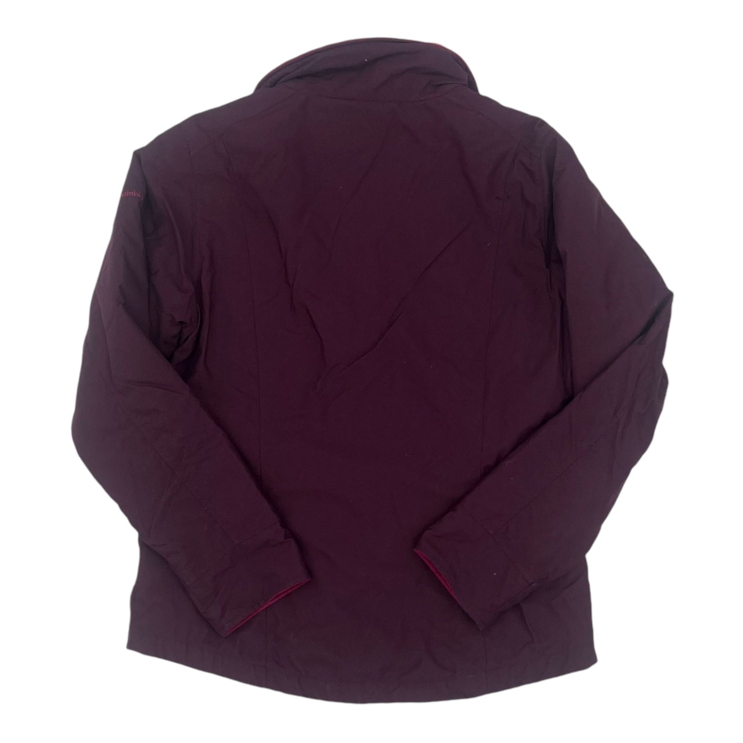 Jacket Windbreaker By Columbia In Purple, Size:S