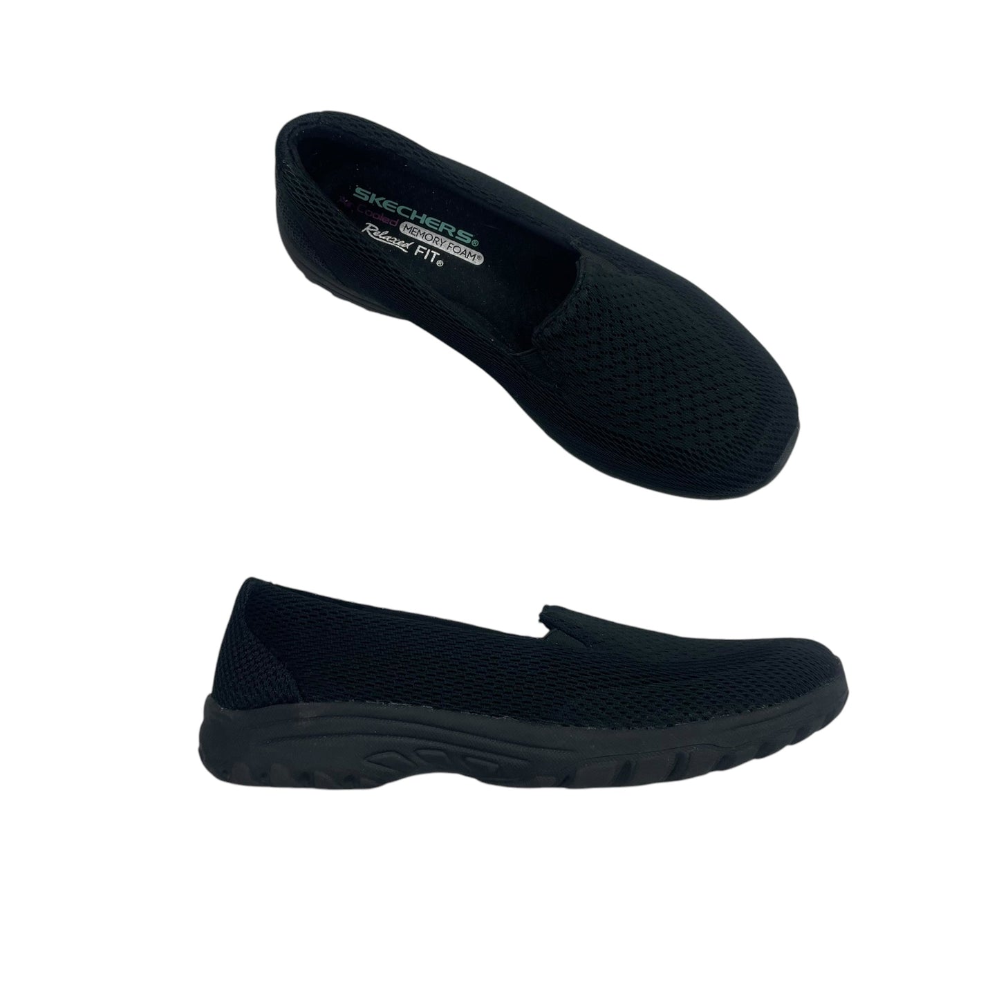 Shoes Flats By Skechers In Black, Size:7.5