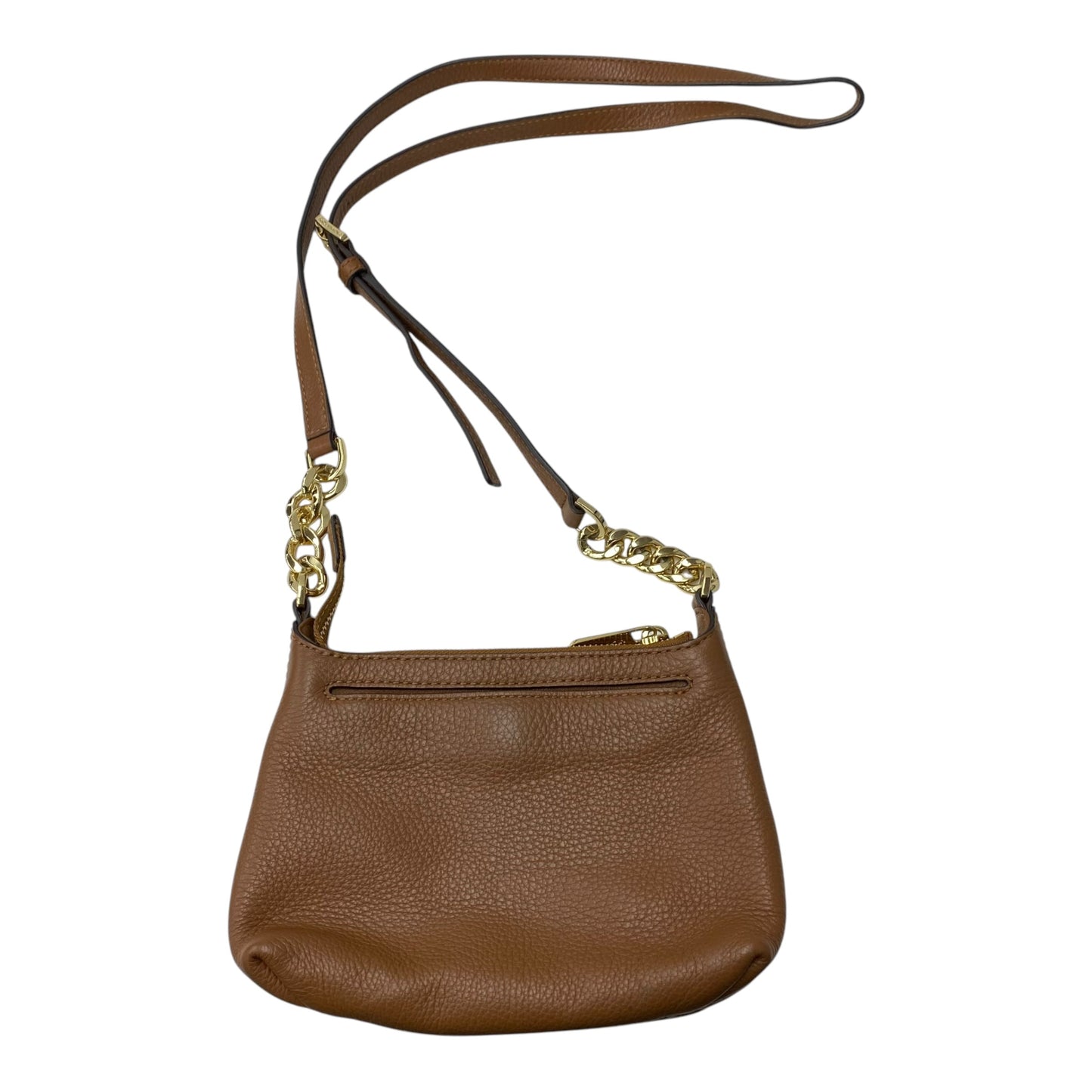 Crossbody Designer By Michael Kors In Brown, Size:Small