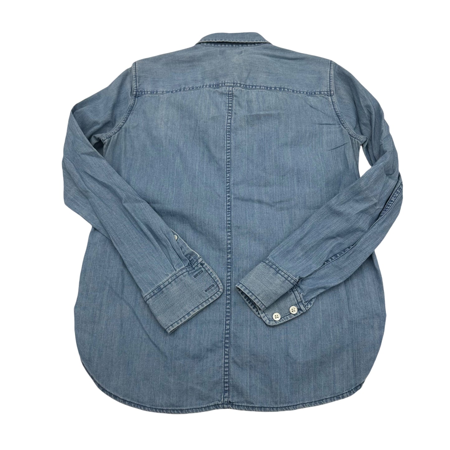 Top Ls By J. Crew In Blue Denim, Size:Xs