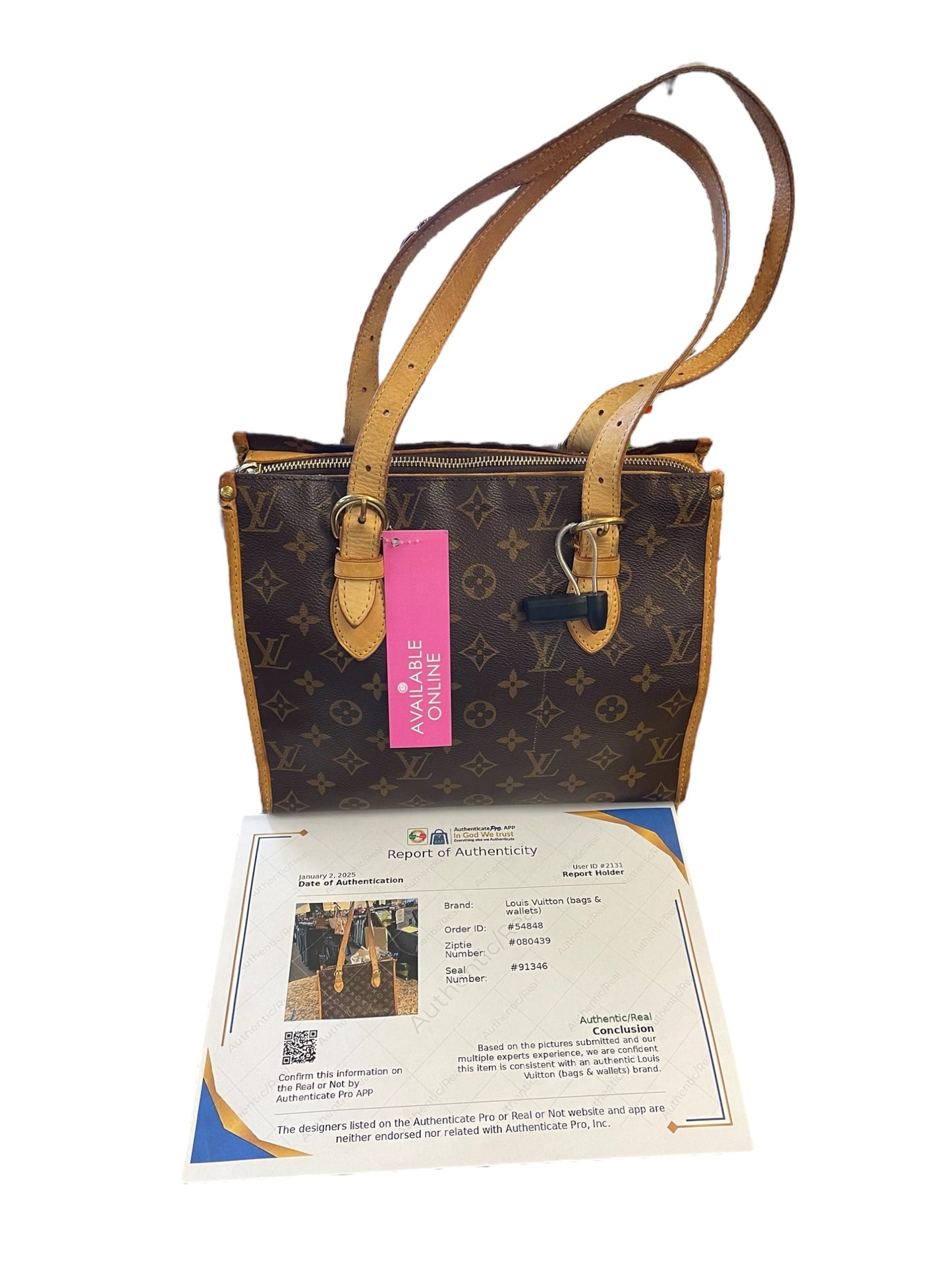 Handbag Luxury Designer By Louis Vuitton, Size: Medium