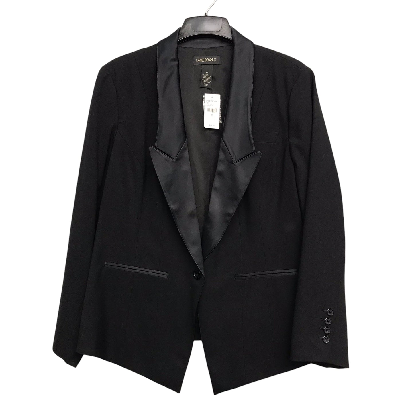 Blazer By Lane Bryant In Black, Size:3X