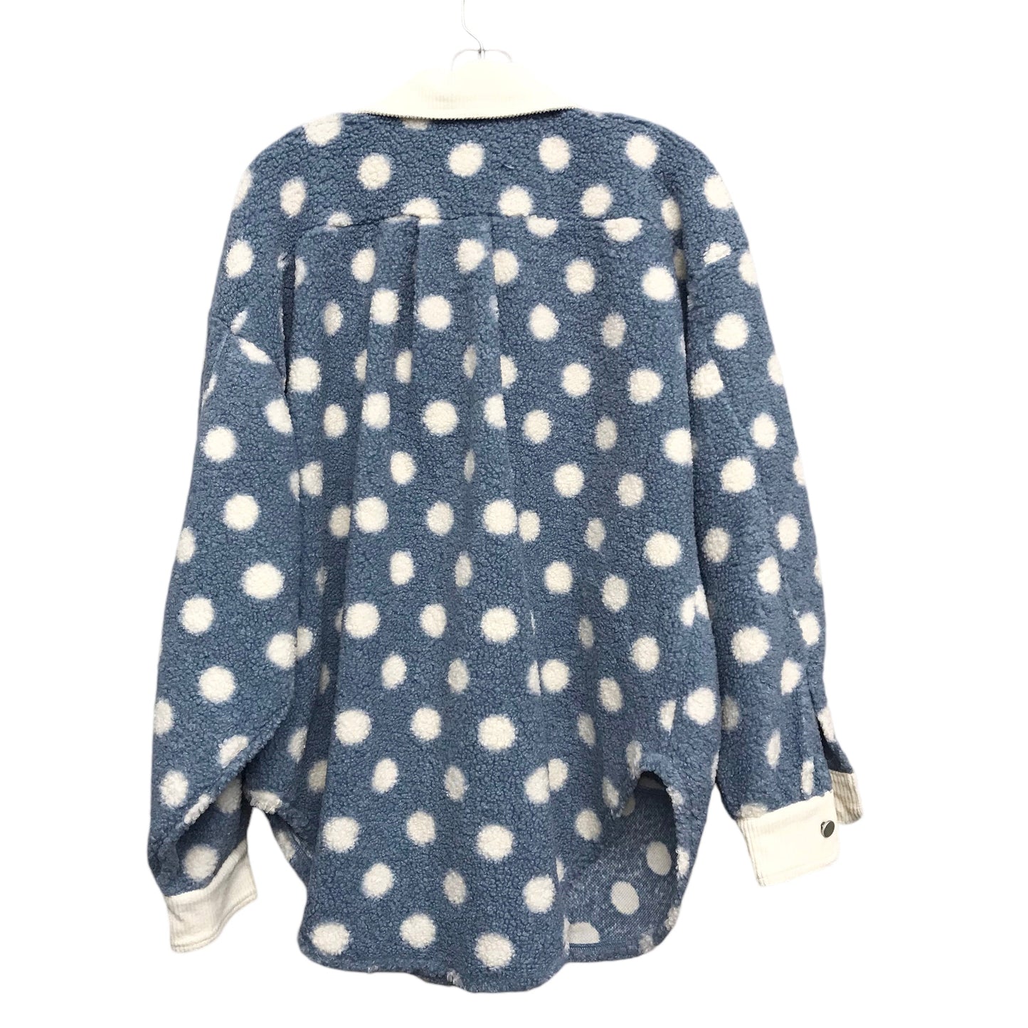 Jacket Shirt By Bibi In Polkadot Pattern, Size:S