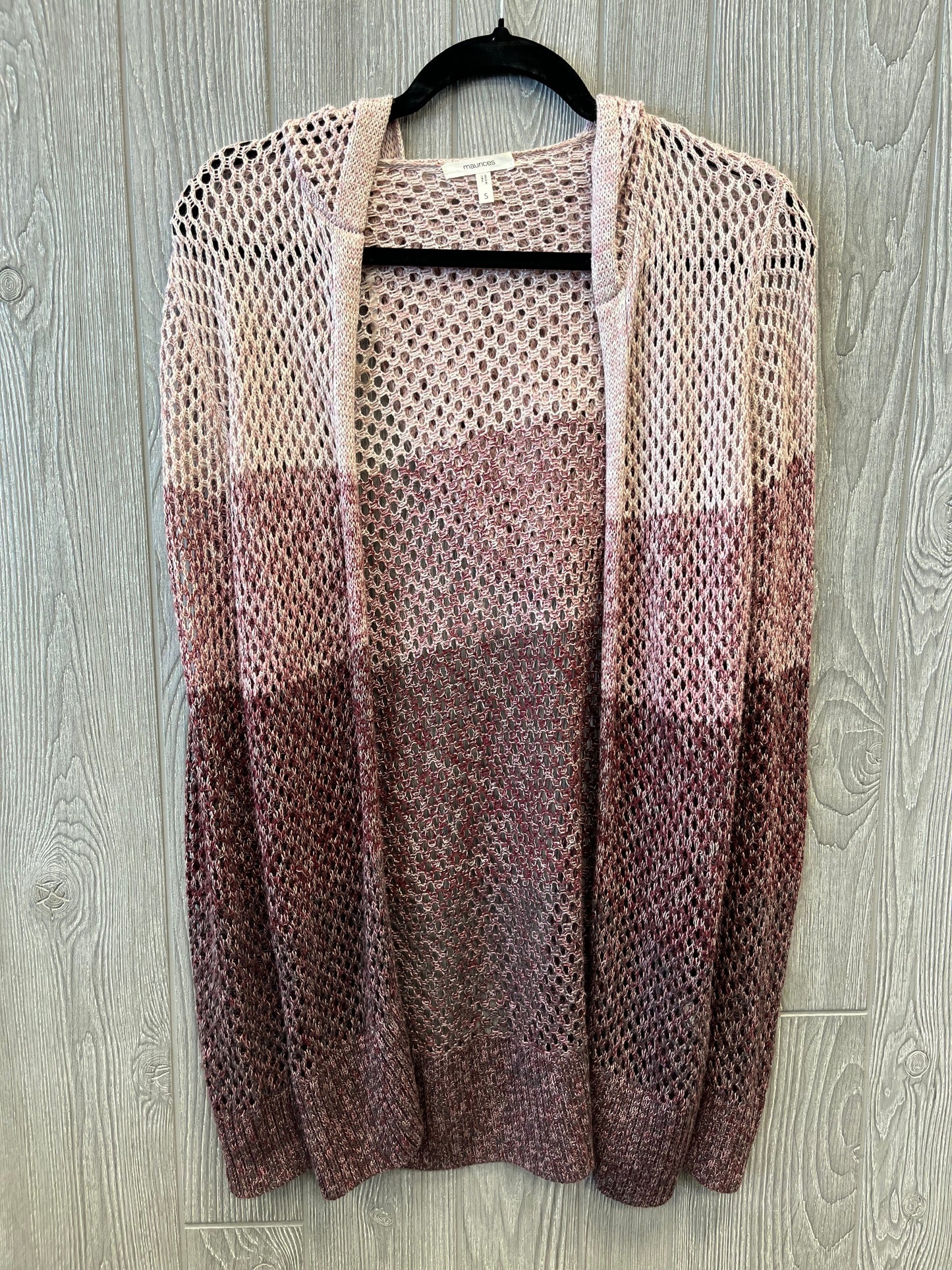 Cardigan By Maurices In Pink & Purple, Size: S