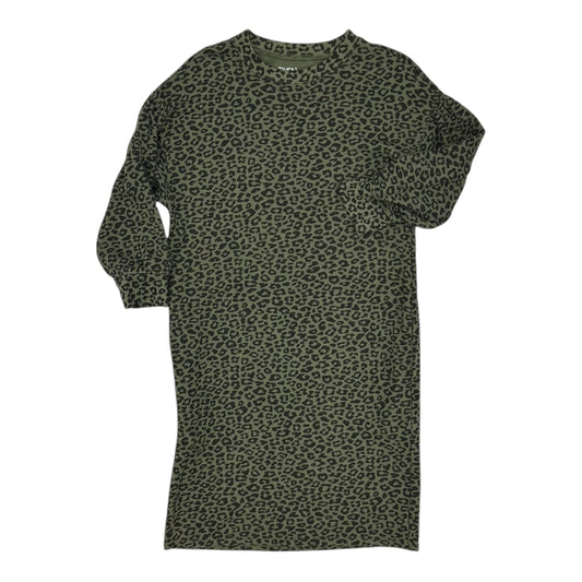 Dress Casual Short By Time And Tru In Black & Green, Size:M