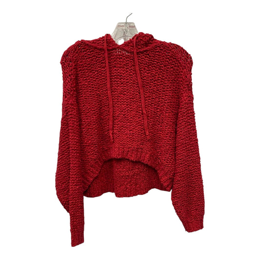 Sweater By Pilcro In Red, Size:Xs