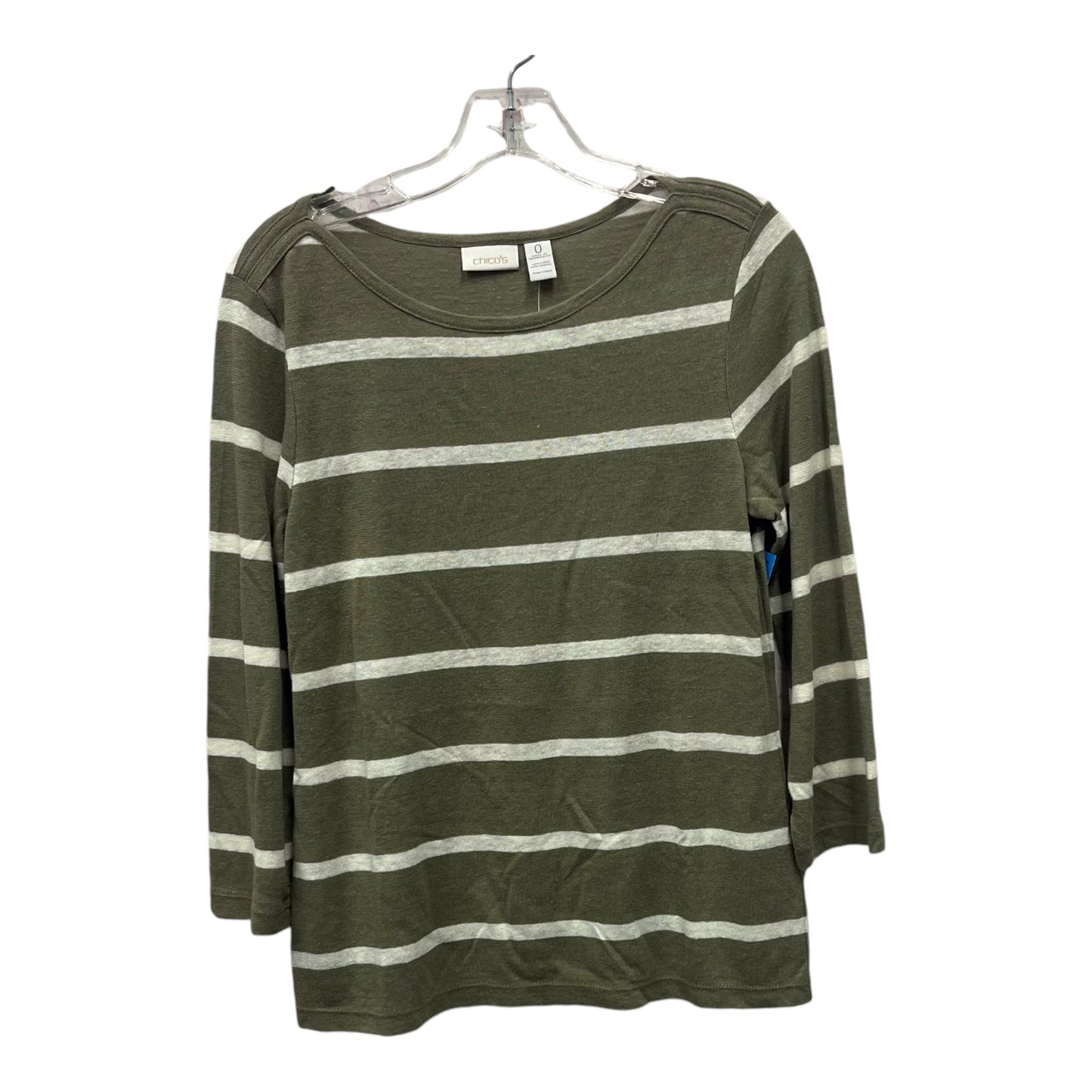 Top Ls By Chicos In Green, Size:S