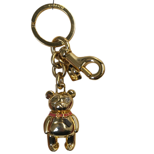 Key Chain Designer By Coach In Gold