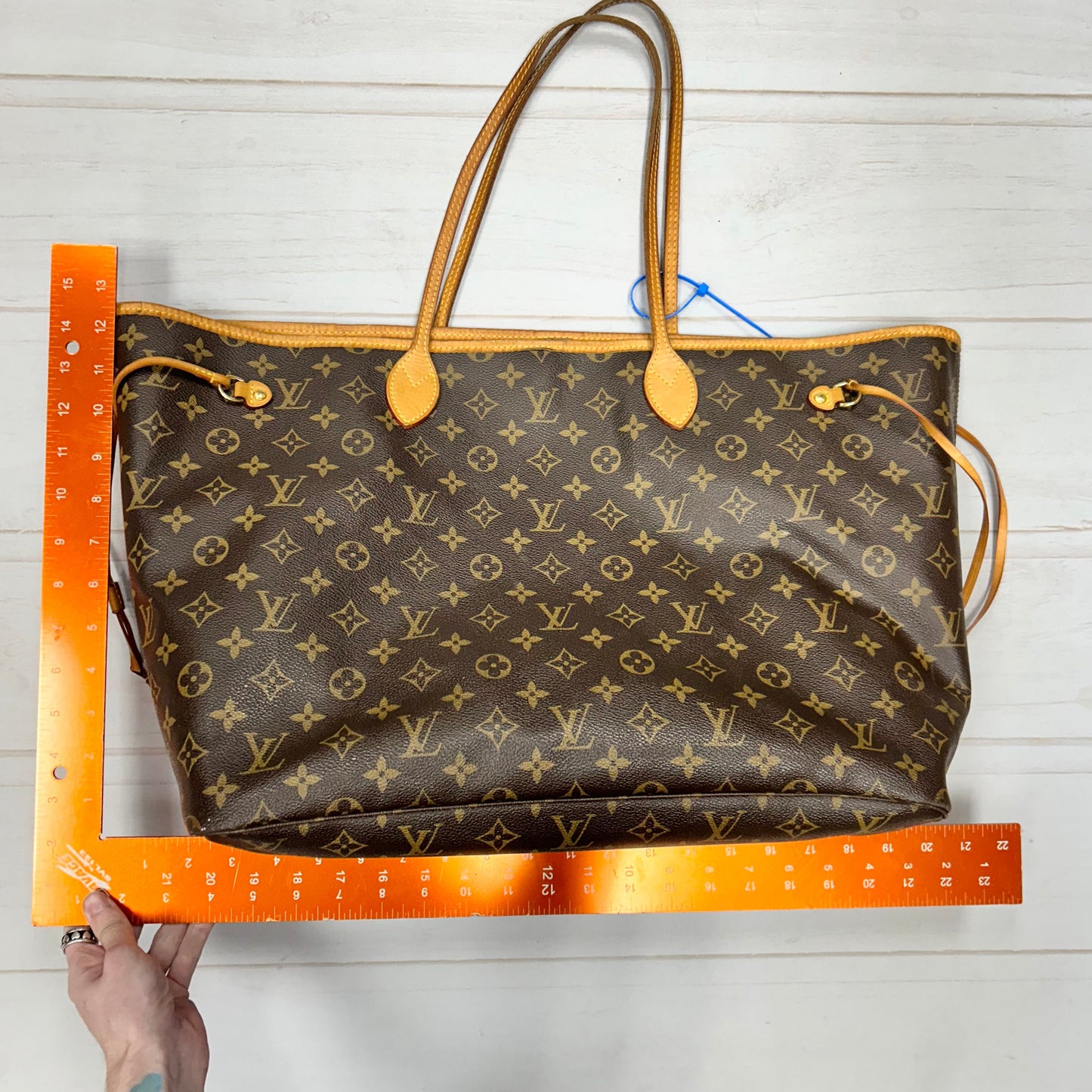 Tote Luxury Designer By Louis Vuitton, Size: Large