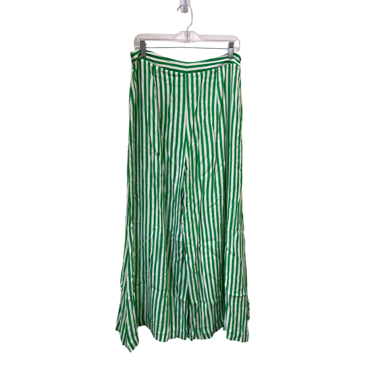 Pants Wide Leg By Anthropologie In Green, Size:10