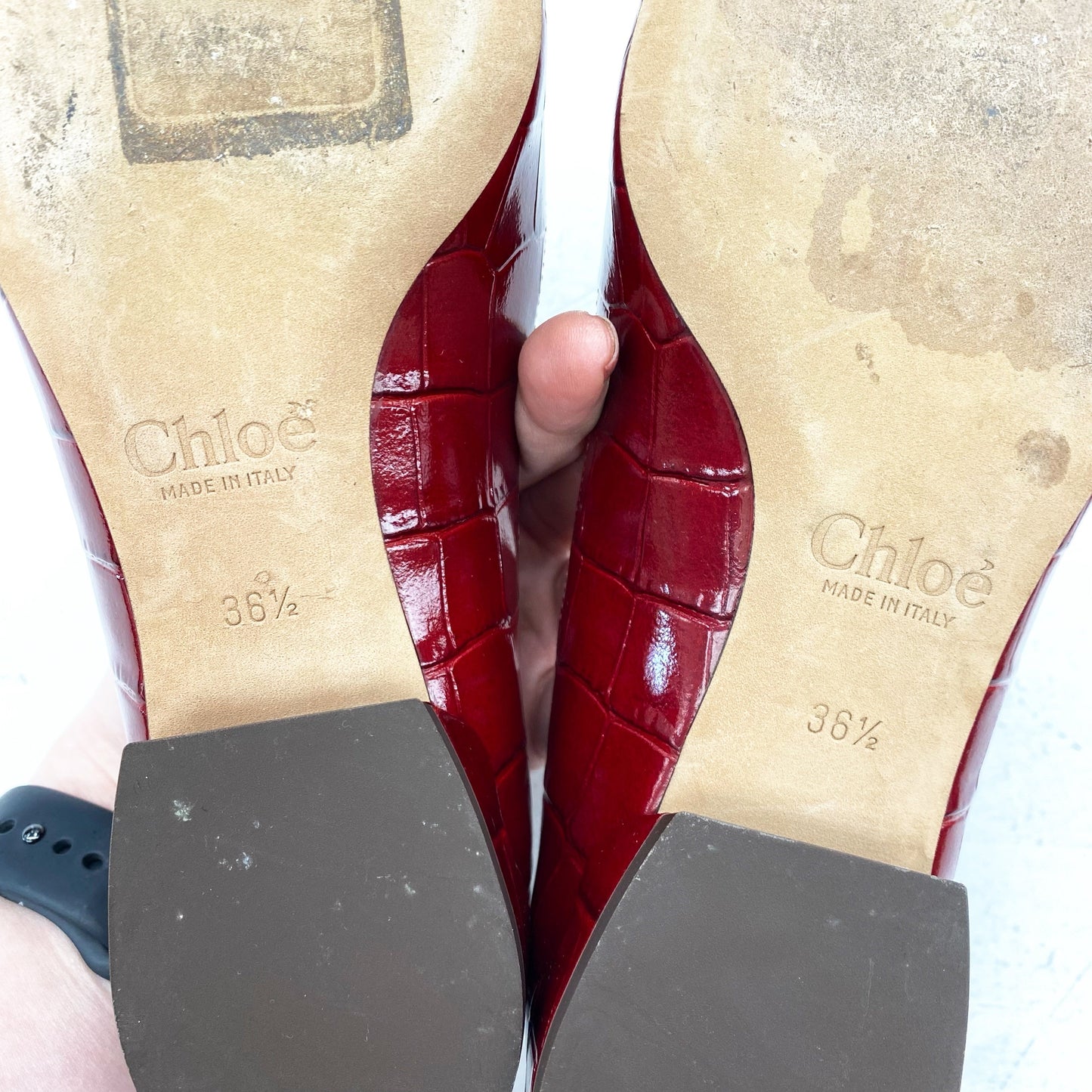 Shoes Luxury Designer By Chloe  Size: 6.5