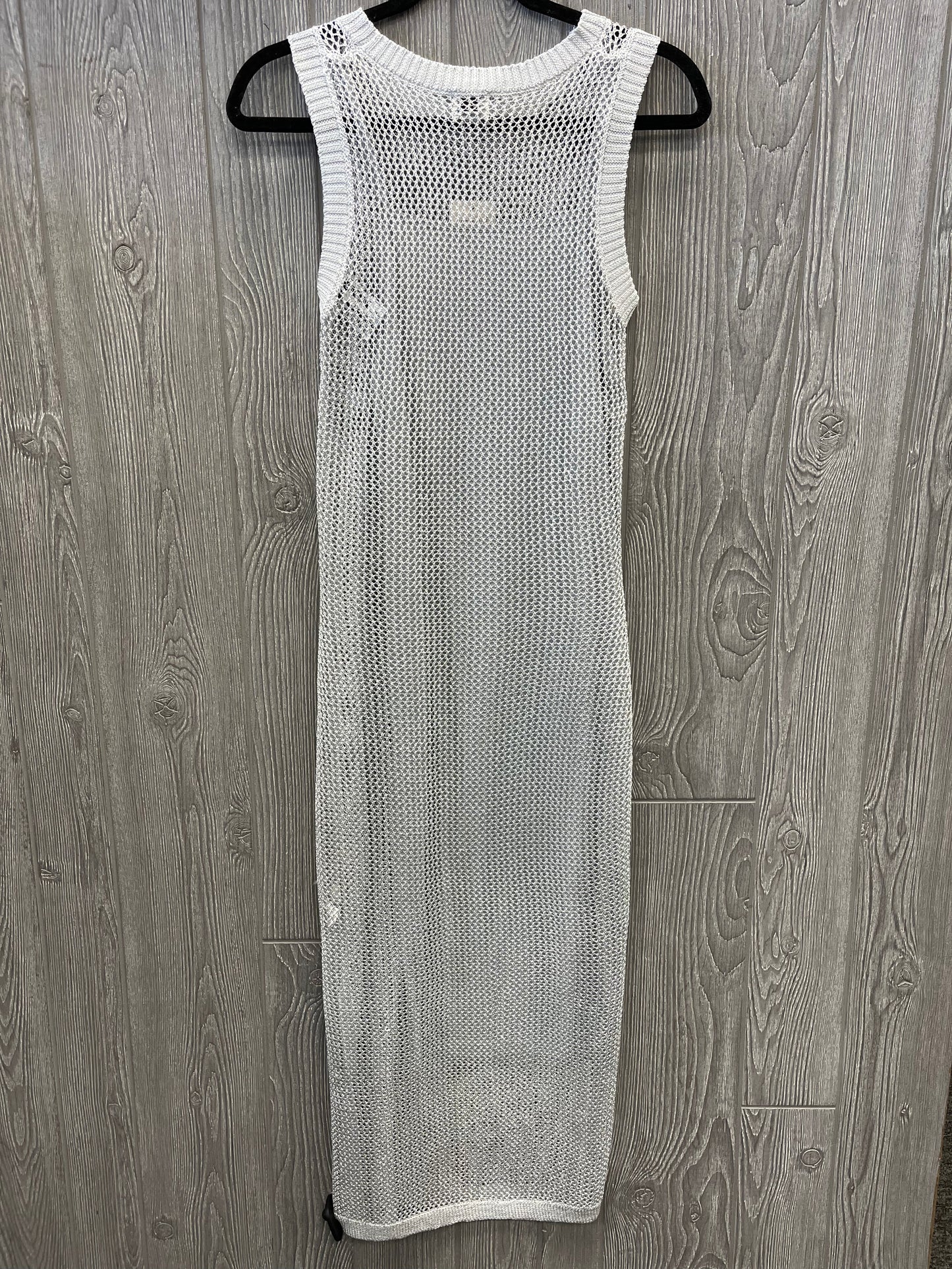 Dress Casual Maxi By A New Day In Silver, Size: Xs