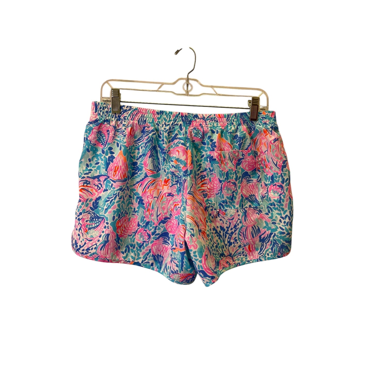 Shorts Designer By Lilly Pulitzer In Blue & Pink, Size:M