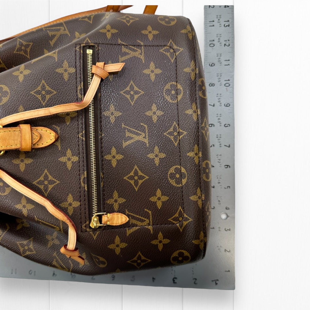 Monogram Montsouris NM Backpack Designer By Louis Vuitton, Size: Small