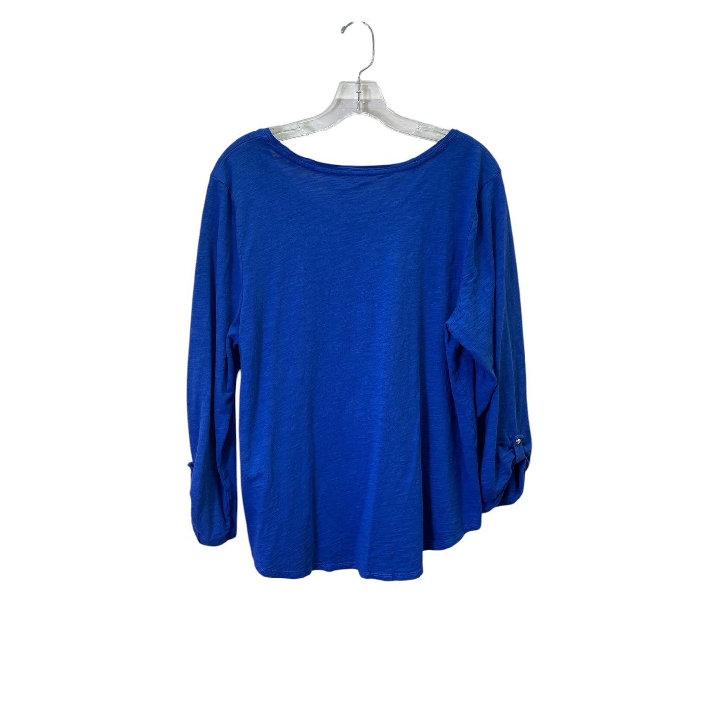 Top Ls By Chicos In Blue, Size:L