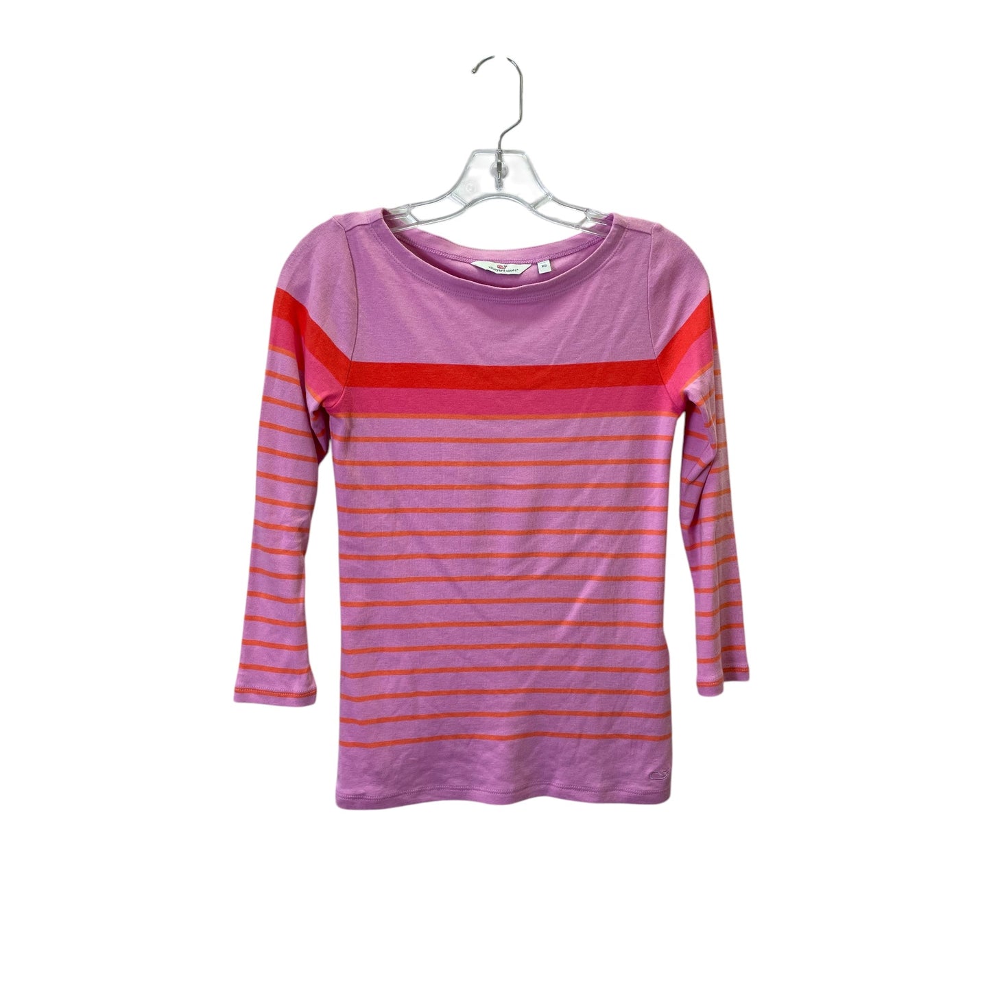 Top Ls Basic By Vineyard Vines In Pink, Size:Xs