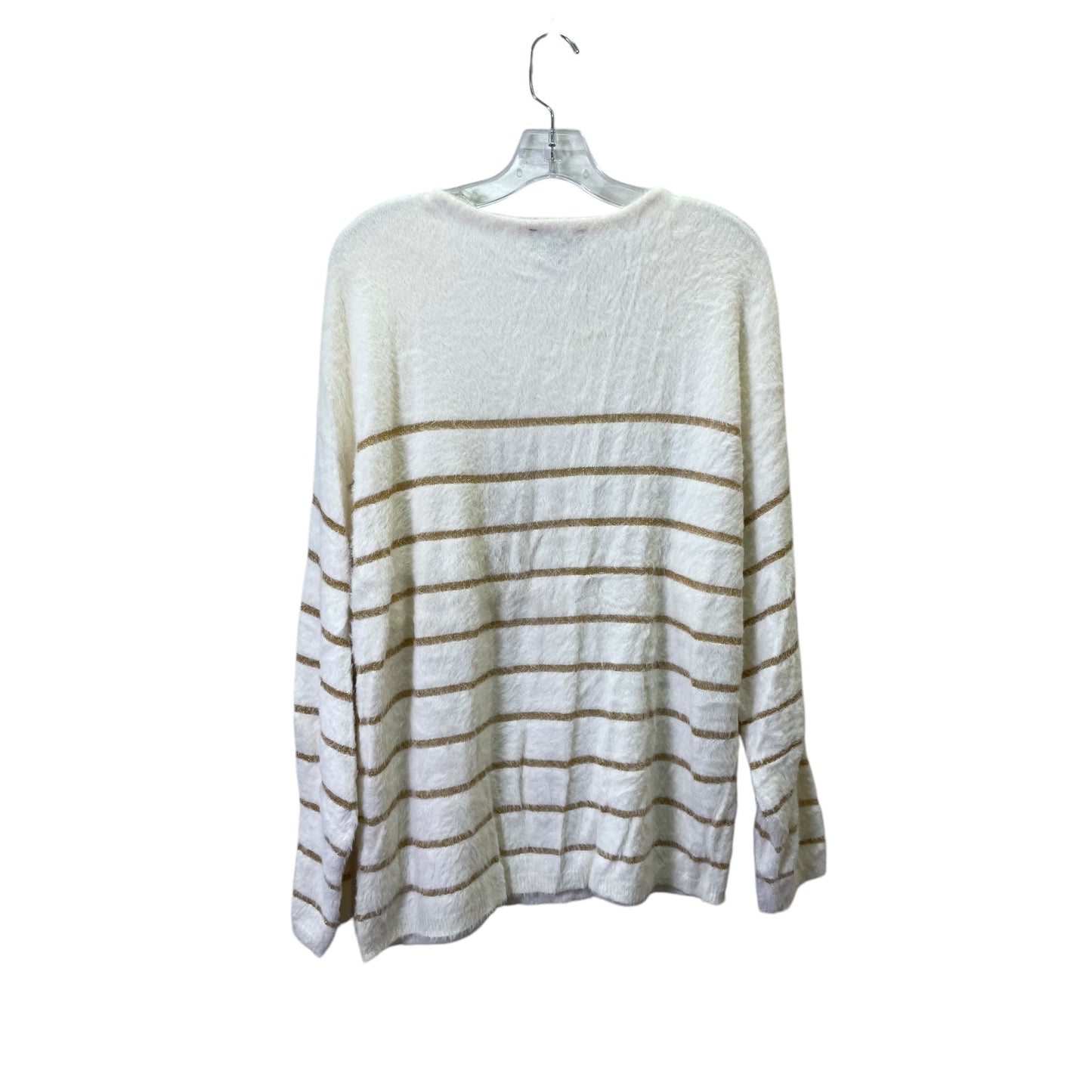 Sweater By Express In Cream, Size:Xl