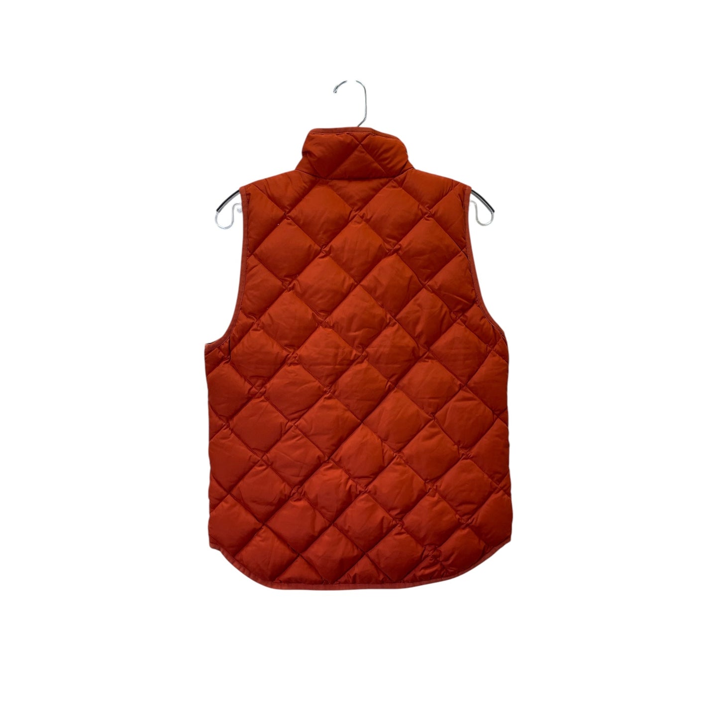 Vest Puffer & Quilted By J. Crew In Orange, Size:S