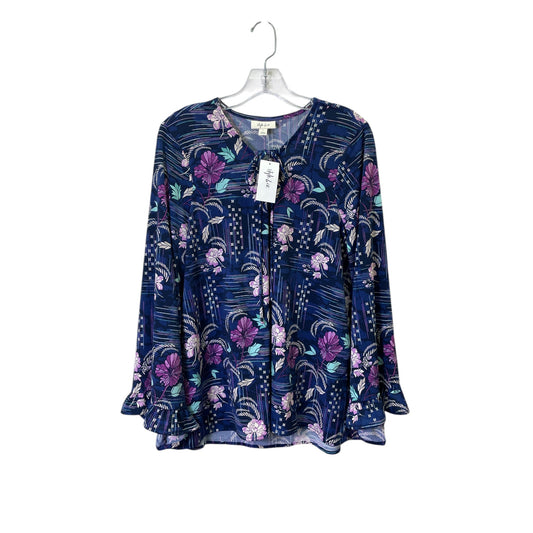 Top Ls By Style And Company In Blue, Size:L