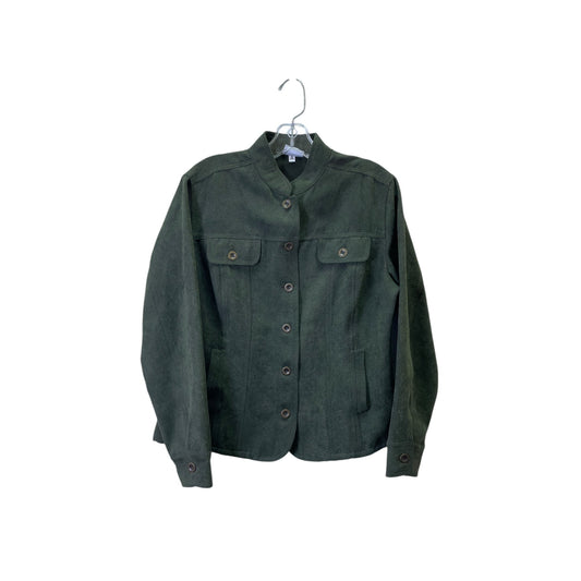 Jacket Other By Chicos In Green, Size:S