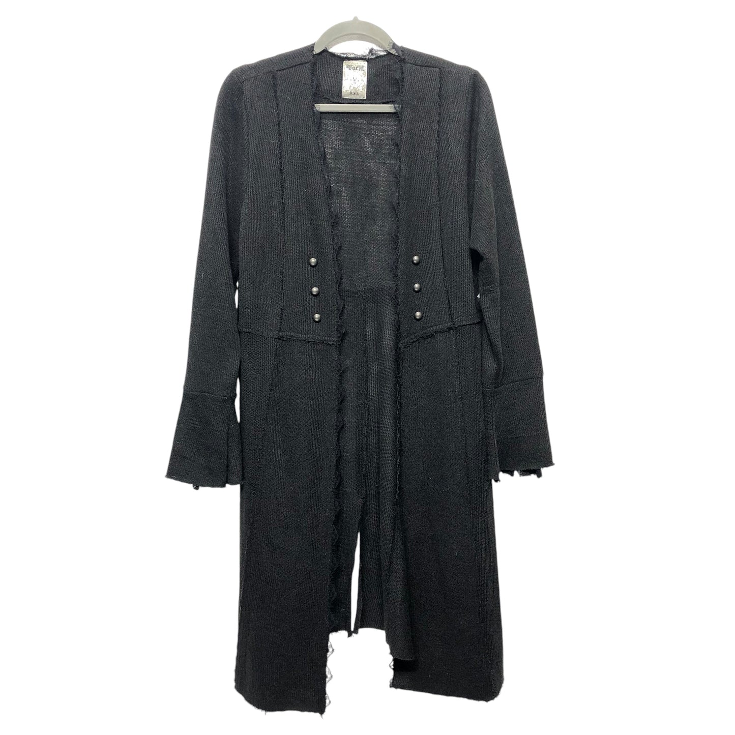 Cardigan By Vocal In Black, Size:Xl