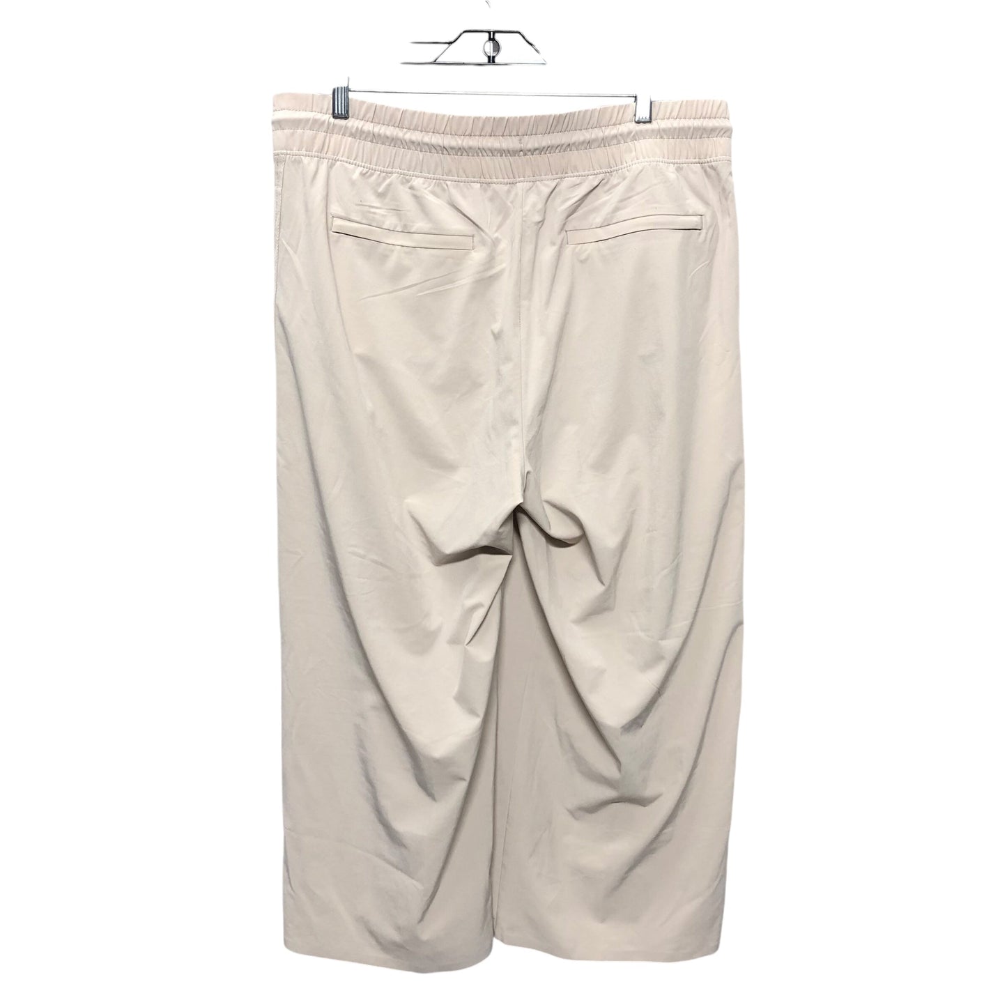 Athletic Capris By Athleta In Beige, Size:14P