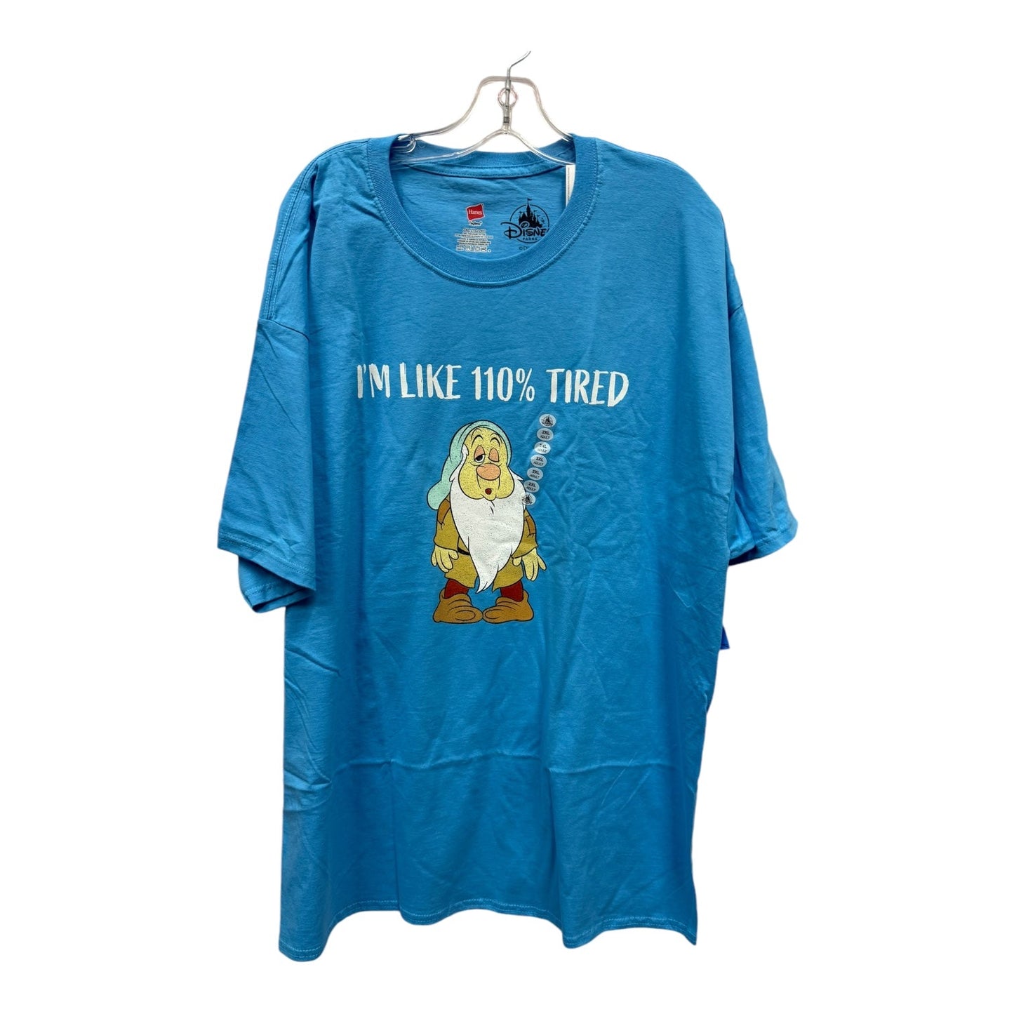 Top Ss By Disney Store In Blue, Size:2X