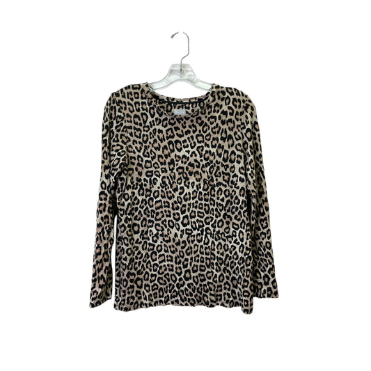 Top Ls By Chicos In Animal Print, Size:M