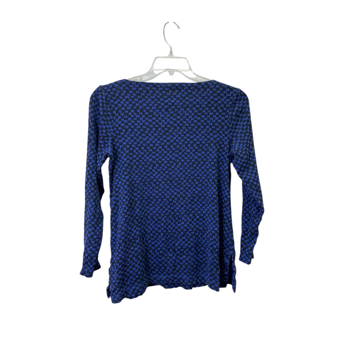 Top Ls By Chicos In Black & Blue, Size:M