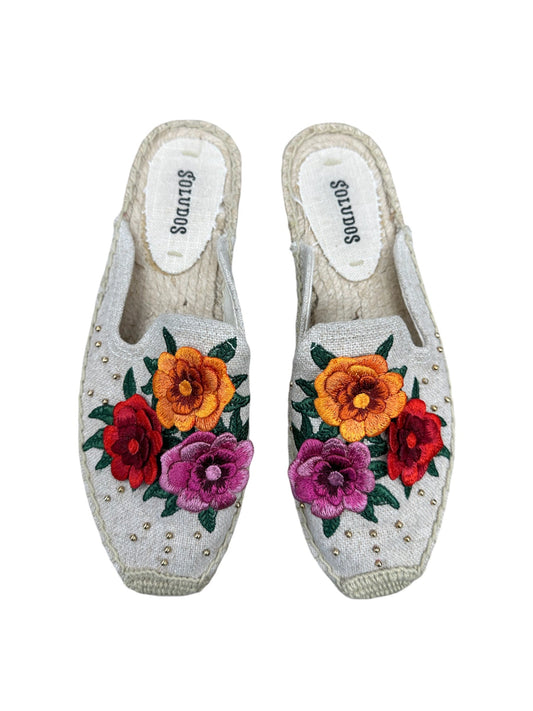 Shoes Flats By Soludos In Floral Print, Size: 6