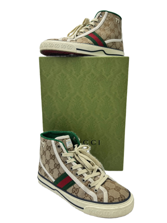 Gucci High Top GG 1977 High Top Sneakers, Size: 6.5 (36.5)